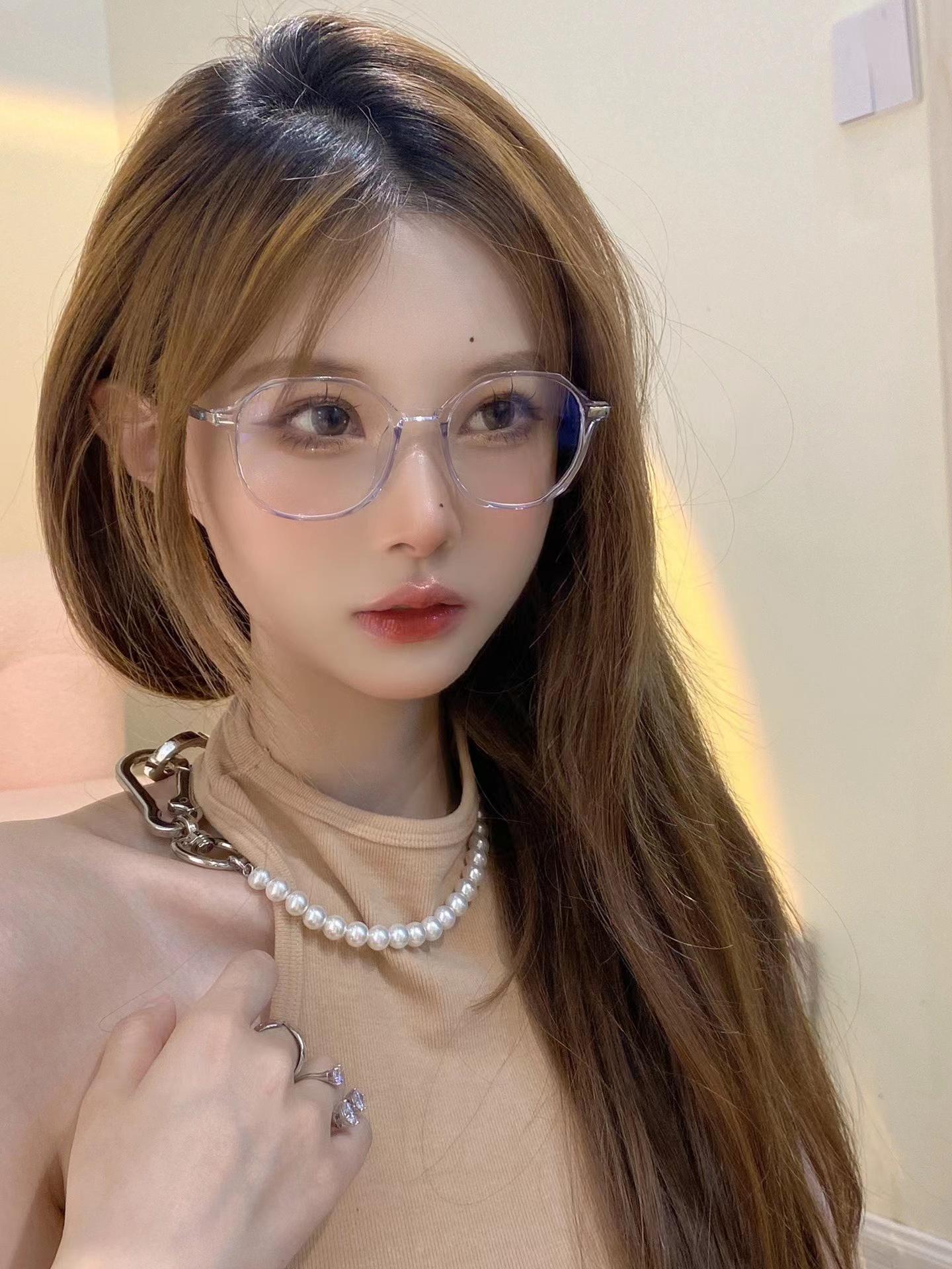 แว่นสายตาสั้นเลนส์กรองแสง รุ่น 2053 ถนอมดวงตาจากแสงคอมพิวเตอร์เลนส์BlueBlockกรองแสงสีฟ้ามี 6 สี ให้เลือก