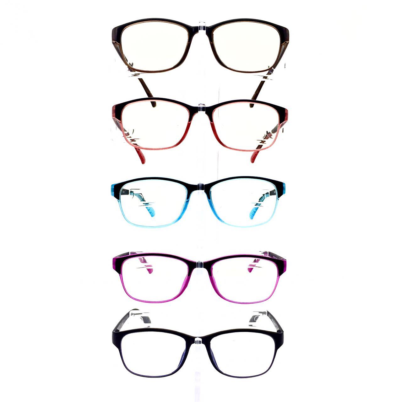 แว่นตากรองแสง รุ่น 8048 กรอบพลาสติก มีให้เลือก5สี เลนส์BlueBlockกรองแสงสีฟ้า ปกป้องดวงตาจากแสงคอมพิวเตอร์ ไม่รวมอุปกรณ์