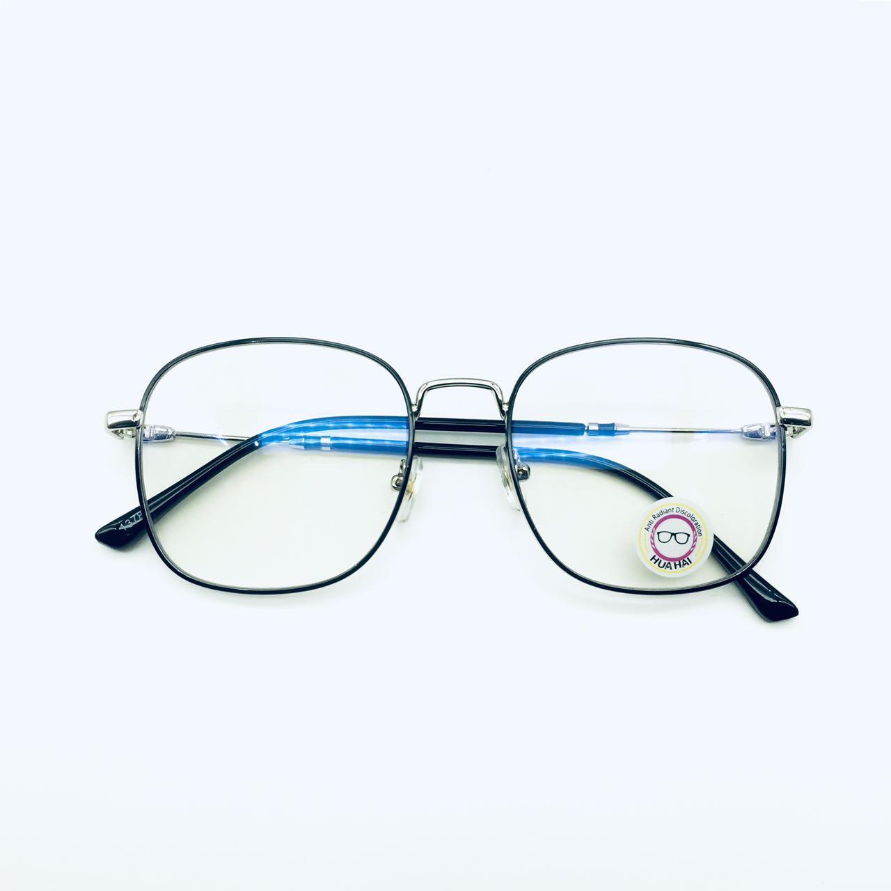 แว่นตาปรับแสง Photochromic blue filter เลนส์เปลี่ยนสีได้เมื่อออกแดด รุ่น 13788Auto กรอบโลหะ มีให้เลือก5สี ไม่รวมอุปกรณ์ ขอบเต็ม ขอบเต็ม ขอบเต็ม ขอบเต็ม ขอบเต็ม