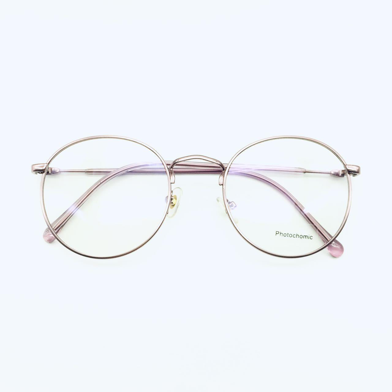 แว่นตาปรับแสง Photochromic blue filter เลนส์เปลี่ยนสีได้เมื่อออกแดด รุ่น 2001Auto กรอบโลหะ มีให้เลือก10 สี ไม่รวมอุปกรณ์