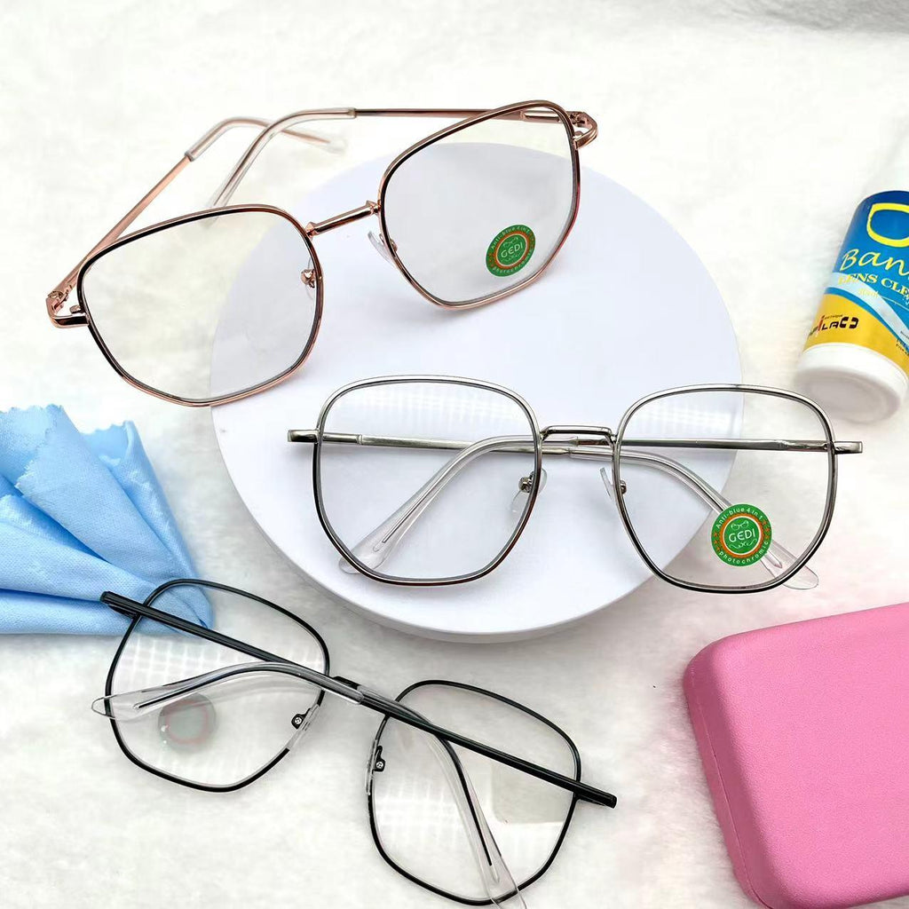 แว่นตาปรับแสงออโต้ รุ่น 705Auto งานดีแข็งแรงแฟชั่นเข้าใหม่ใส่แล้วหน้าสวย Photochromic blue filter เลนส์เปลี่ยนสีได้เมื่อออกแดด กรอบโลหะ มีให้เลือก3สี ไม่รวมอุปกรณ์