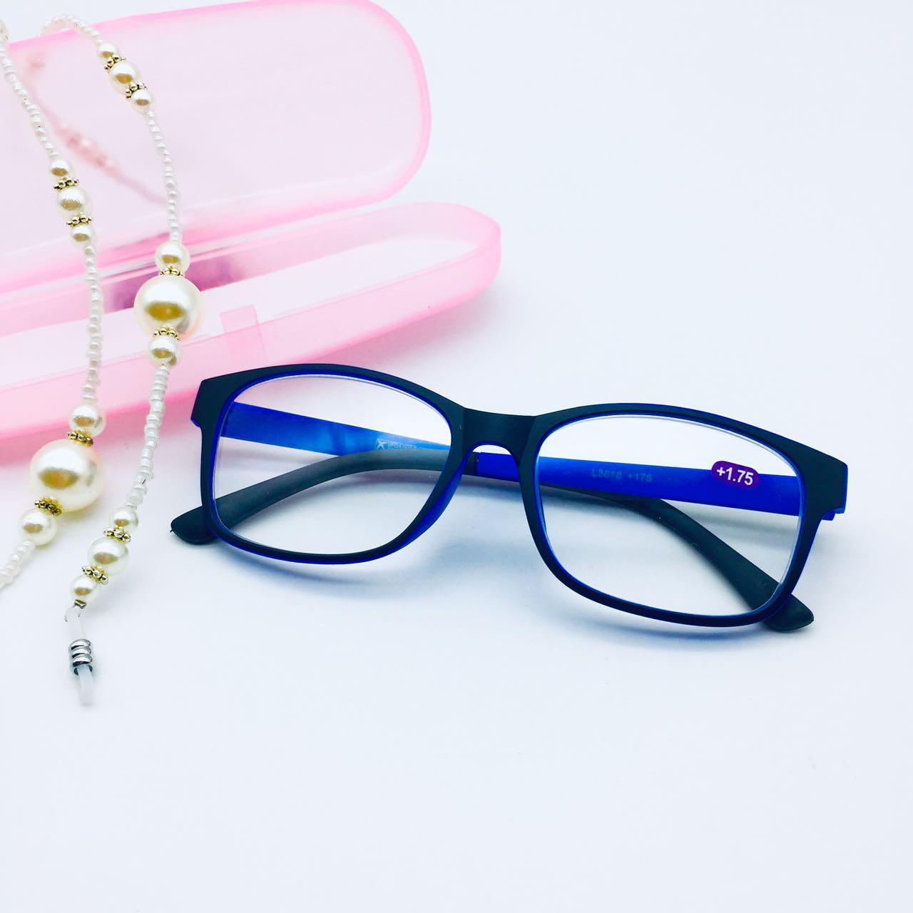 แว่นสายตายาว แฟชั่น รุ่น 3818 กรอบพลาสติก มีให้เลือก5สี ไม่รวมอุปกรณ์