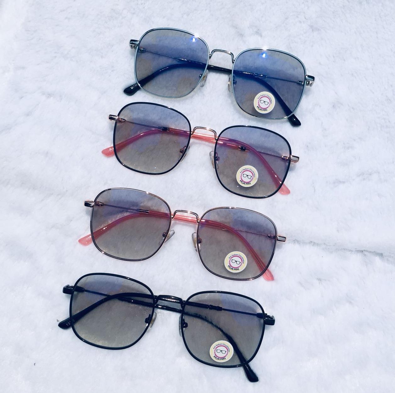 แว่นตาปรับแสง Photochromic blue filter เลนส์เปลี่ยนสีได้เมื่อออกแดด รุ่น 13788Auto กรอบโลหะ มีให้เลือก5สี ไม่รวมอุปกรณ์ ขอบเต็ม ขอบเต็ม ขอบเต็ม ขอบเต็ม ขอบเต็ม