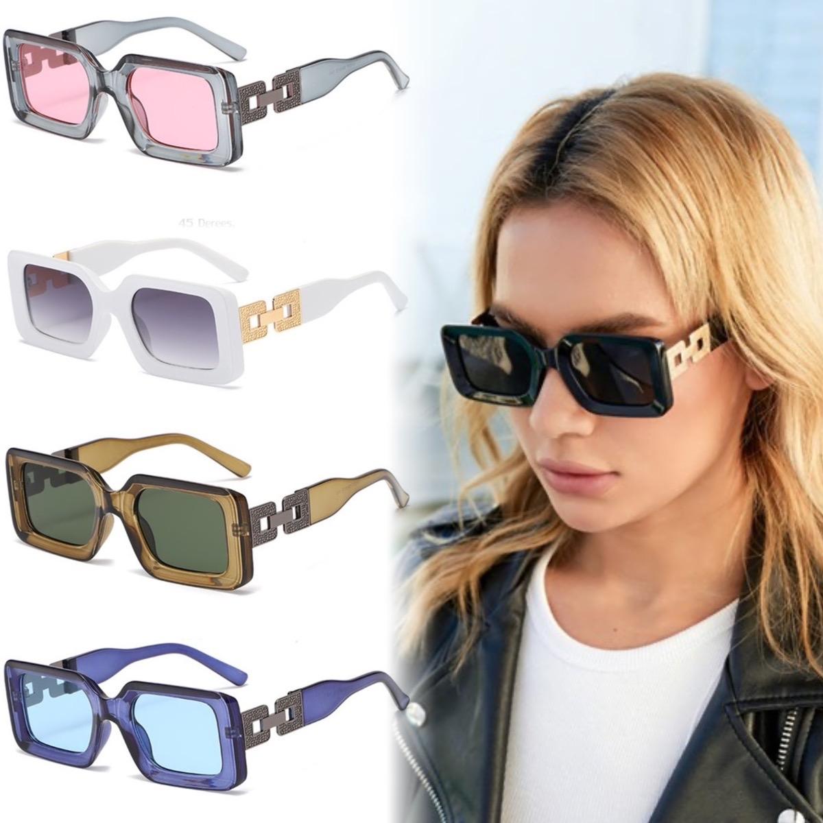 แว่นกันแดดแฟชั่น รุ่น LH007 มี5สี เก็บทรงสวย กันแดด ขอบเต็ม ใช้ได้ทั้งหญิง-ชาย  ไม่รวมอุปกรณ์