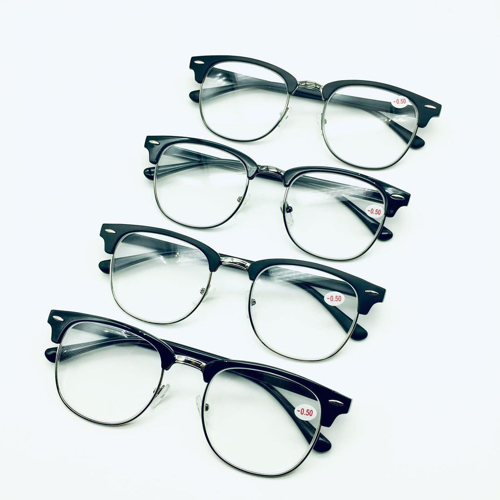 [COD]แว่นสายตาสั้น แฟชั่น รุ่น 3016 กรอบพลาสติก มีให้เลือก2สี ไม่รวมอุปกรณ์
