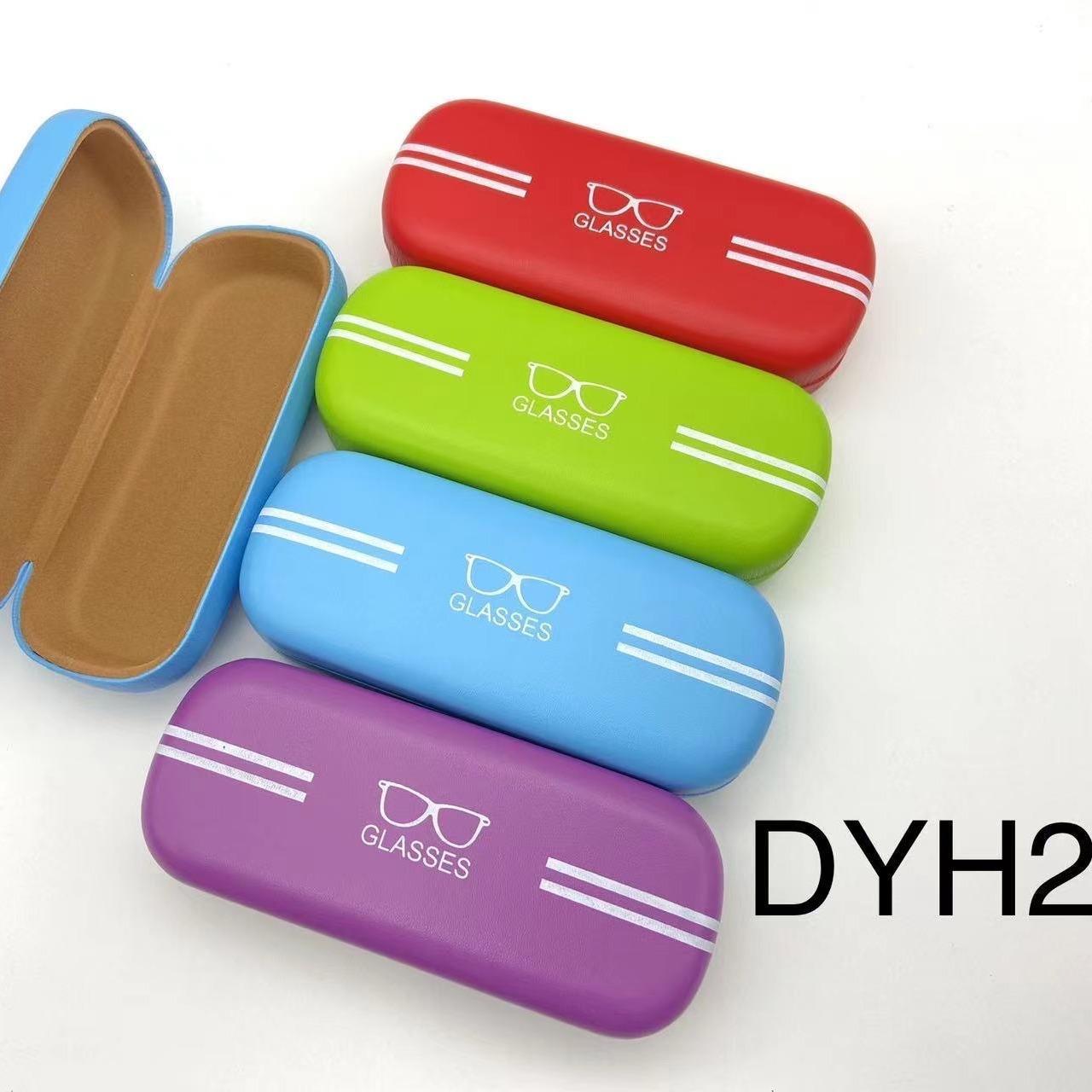 กล่องแว่นตา box DYH6 กล่องแข็ง คละลาย คละสี 1กล่อง DYH1 DYH2 DYH6 TU YM