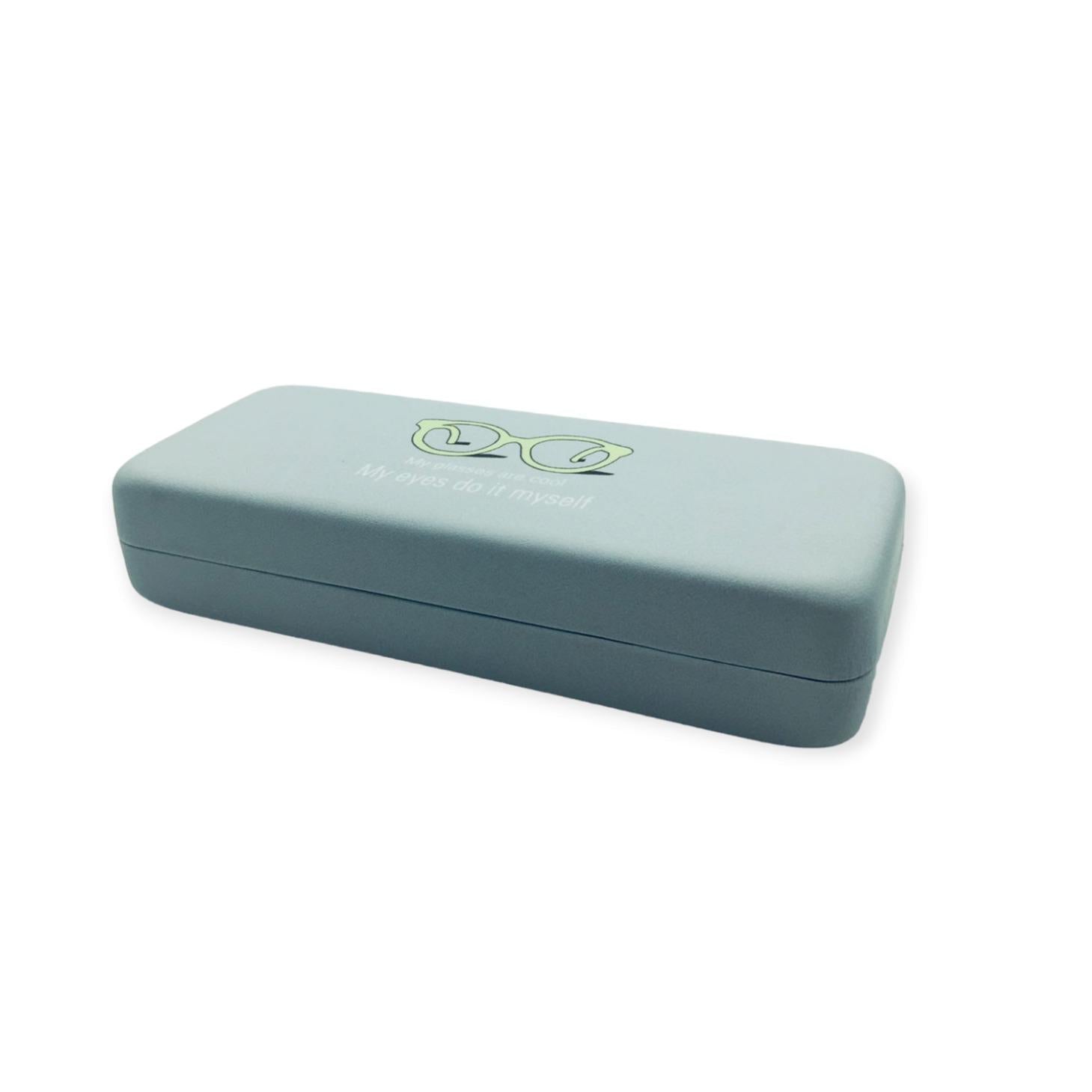 กล่องแว่นตา box DYH5 กล่องแข็ง มีให้เลือก4สี  1กล่อง