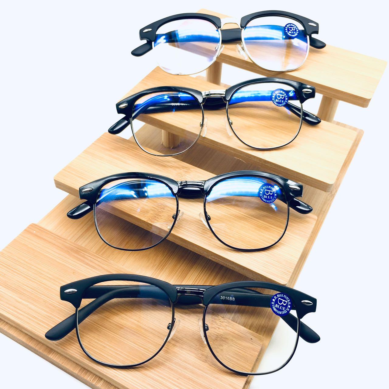แว่นตากรองแสง รุ่น 3016 กรอบพลาสติก มีให้เลือก4สี เลนส์BlueBlockกรองแสงสีฟ้า ปกป้องดวงตาจากแสงคอมพิวเตอร์ ไม่รวมอุปกรณ์
