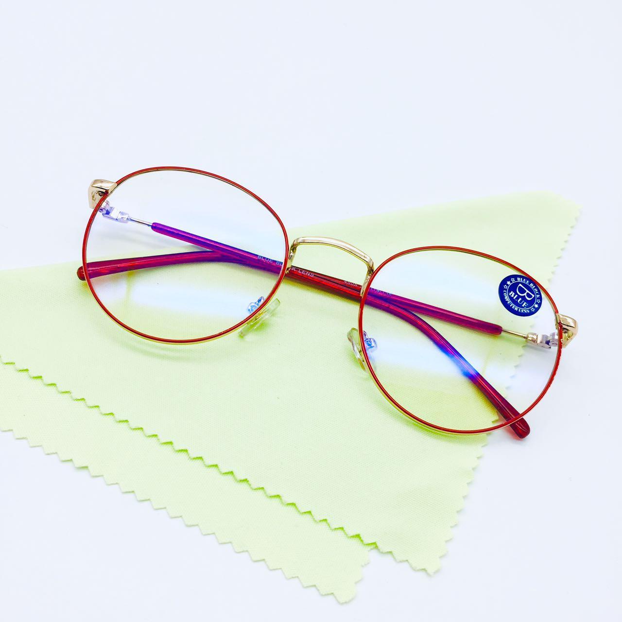 แว่นตากรองแสง รุ่น 4905 กรอบโลหะ มีให้เลือก8สี เลนส์BlueBlockกรองแสงสีฟ้า ปกป้องดวงตาจากแสงคอมพิวเตอร์ ไม่รวมอุปกรณ์