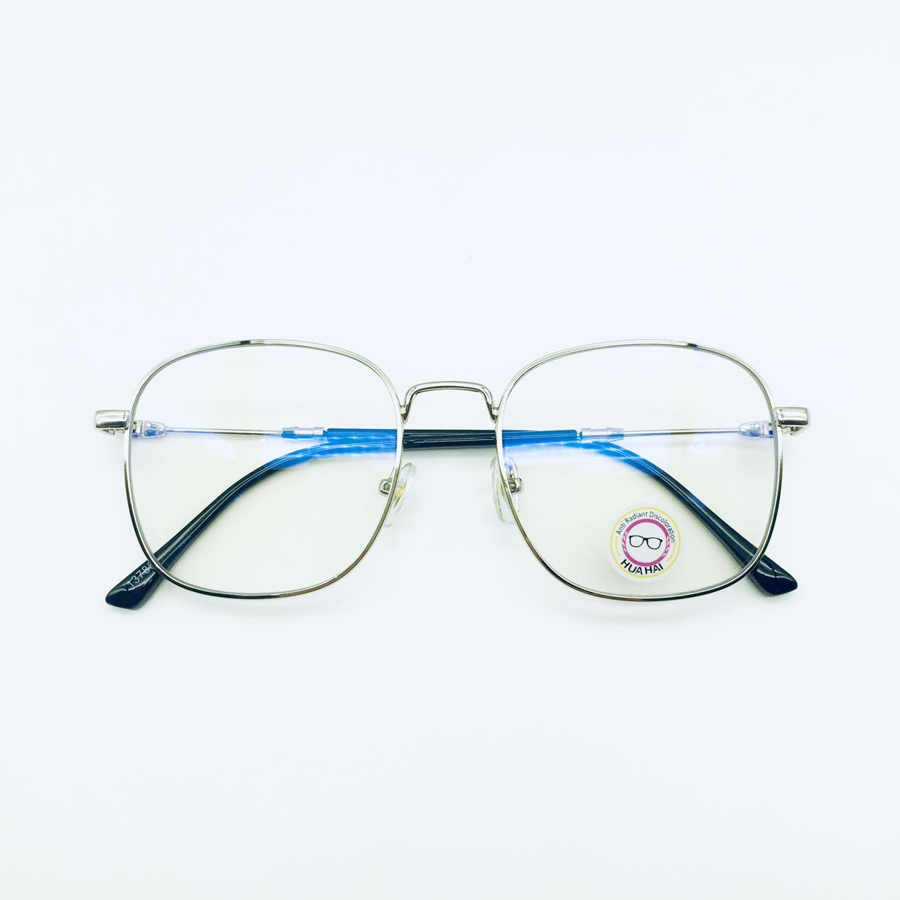 แว่นตาปรับแสง Photochromic blue filter เลนส์เปลี่ยนสีได้เมื่อออกแดด รุ่น 13788Auto กรอบโลหะ มีให้เลือก5สี ไม่รวมอุปกรณ์ ขอบเต็ม ขอบเต็ม ขอบเต็ม ขอบเต็ม ขอบเต็ม