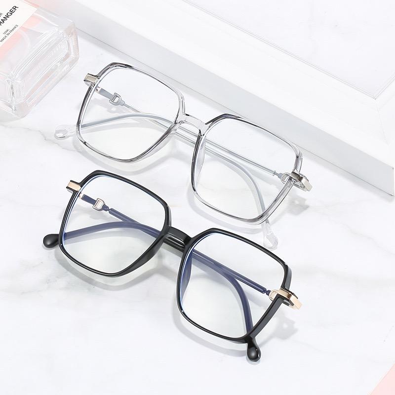 แว่นสายตาสั้นปรับแสง9018Autoเลนส์ออโต้น้ำหนักเบาใส่สวยมากๆ เลนส์เปลี่ยนสีได้เมื่อออกแดด