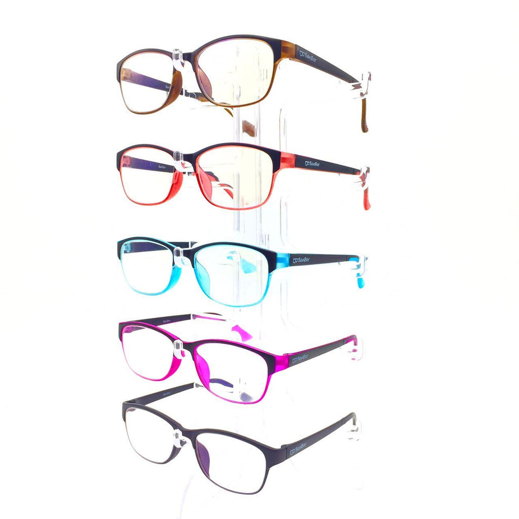 แว่นตากรองแสง รุ่น 8048 กรอบพลาสติก มีให้เลือก5สี เลนส์BlueBlockกรองแสงสีฟ้า ปกป้องดวงตาจากแสงคอมพิวเตอร์ ไม่รวมอุปกรณ์