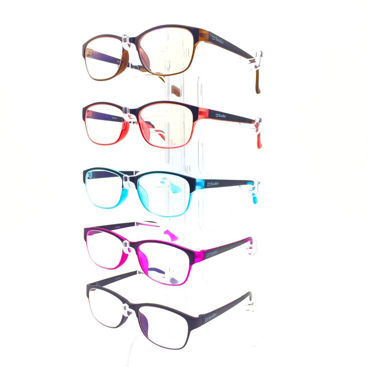 แว่นตากรองแสง รุ่น 8048 กรอบพลาสติก มีให้เลือก5สี เลนส์BlueBlockกรองแสงสีฟ้า ปกป้องดวงตาจากแสงคอมพิวเตอร์ ไม่รวมอุปกรณ์