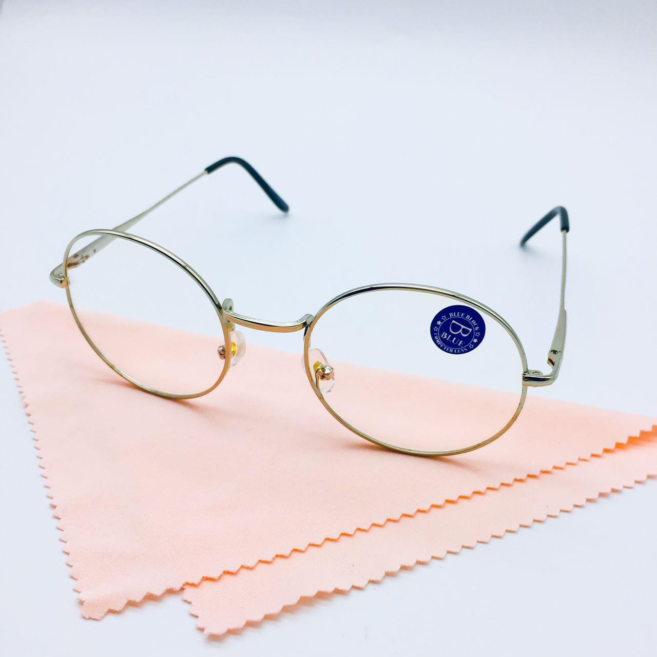 แว่นตากรองแสง รุ่น 4903 กรอบโลหะ มีให้เลือก5สี เลนส์BlueBlockกรองแสงสีฟ้า ปกป้องดวงตาจากแสงคอมพิวเตอร์ ไม่รวมอุปกรณ์