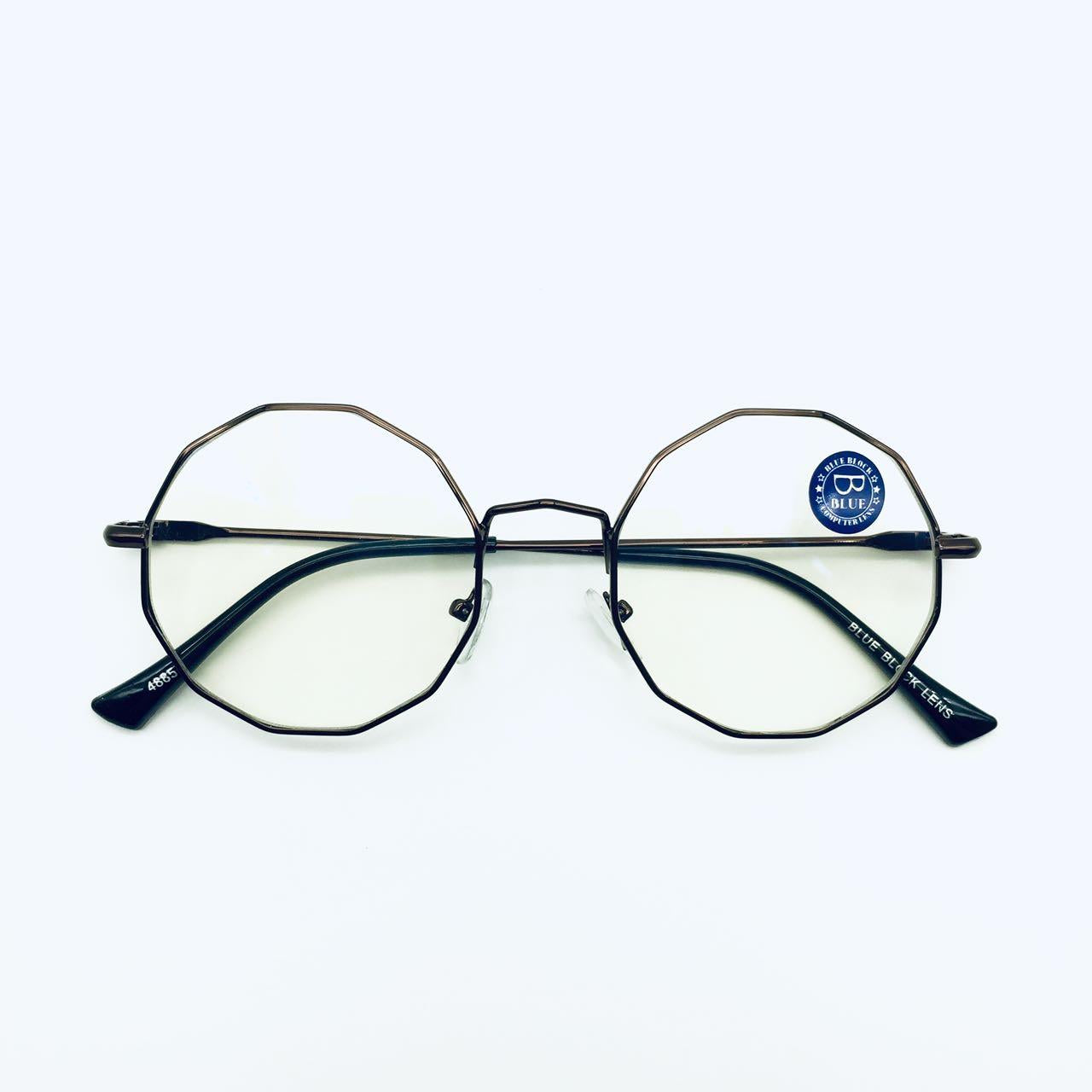 แว่นตากรองแสง รุ่น 4885 กรอบโลหะ มีให้เลือก6สี เลนส์BlueBlockกรองแสงสีฟ้า ปกป้องดวงตาจากแสงคอมพิวเตอร์ ไม่รวมอุปกรณ์