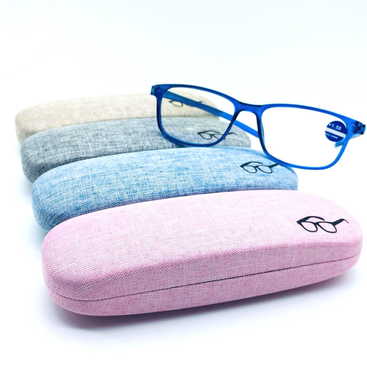 กล่องแว่นตา box MB กล่องแข็ง มีให้เลือก4สี  1กล่อง