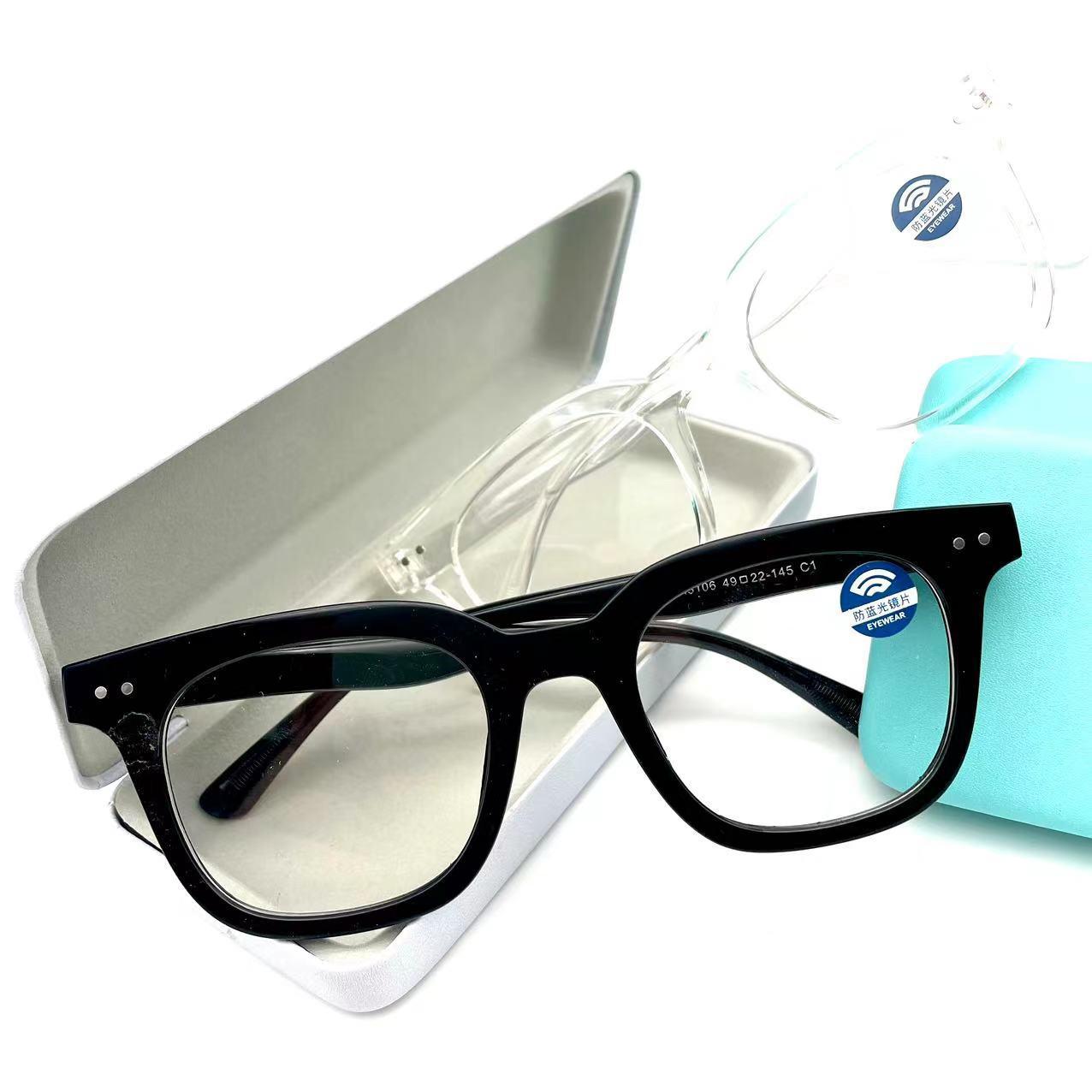แว่นตากรองแสงมาใหม่ใส่สวย รุ่น 3106 กรอบTR มีให้เลือก5สี เลนส์BlueBlockกรองแสงสีฟ้า ปกป้องดวงตาจากแสงคอมพิวเตอร์ใส่สวยมากๆ ไม่รวมอุปกรณ์