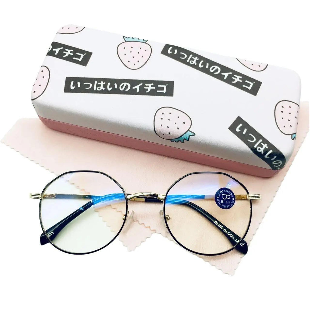 แว่นตากรองแสง รุ่น 4883 กรอบโลหะ มีให้เลือก6สี เลนส์BlueBlockกรองแสงสีฟ้า ปกป้องดวงตาจากแสงคอมพิวเตอร์ ไม่รวมอุปกรณ์