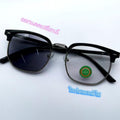 แว่นตาปรับแสงออโต้ รุ่น 822Autoสีดำเงินมาใหม่ทรงสวย Photochromic blue filter เลนส์เปลี่ยนสีได้เมื่อออกแดด กรอบพลาสติก+โลหะ ไม่รวมอุปกรณ์