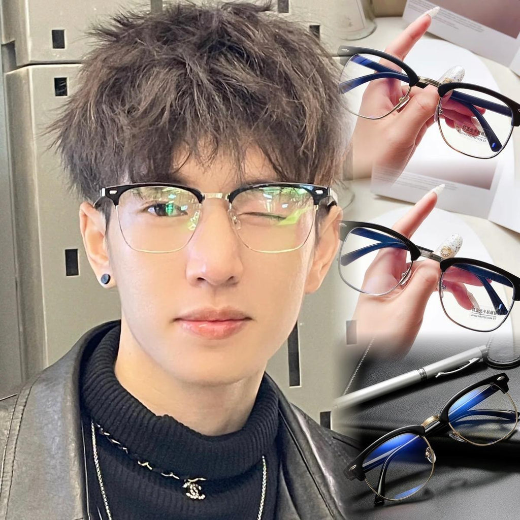 [COD]แว่นสายตาสั้น แฟชั่น รุ่น 3016 กรอบพลาสติก มีให้เลือก2สี ไม่รวมอุปกรณ์