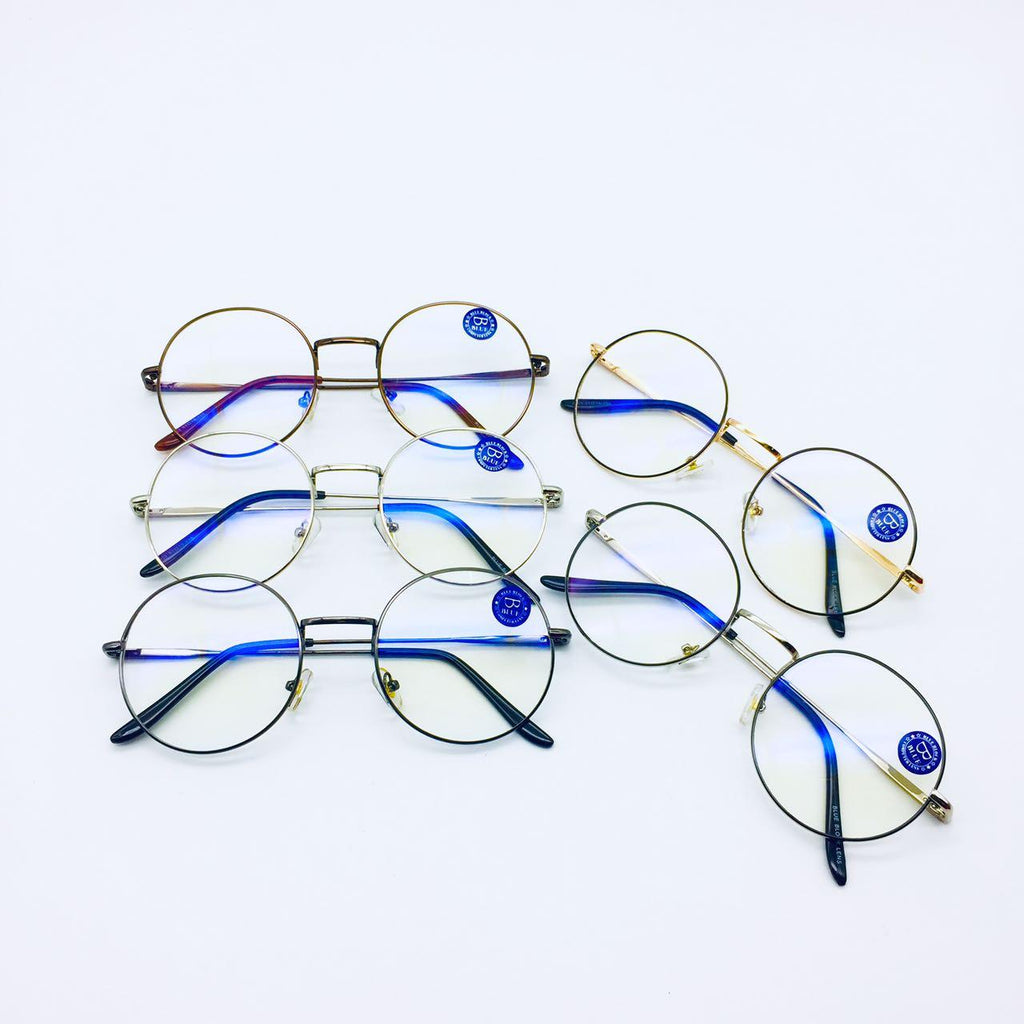 แว่นตากรองแสง รุ่น 4903 กรอบโลหะ มีให้เลือก5สี เลนส์BlueBlockกรองแสงสีฟ้า ปกป้องดวงตาจากแสงคอมพิวเตอร์ ไม่รวมอุปกรณ์