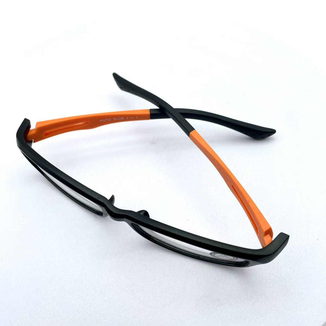 แว่นสายตาสั้นแฟชั่น รุ่น52205Auto ทำจากเลนส์พลาสติกใส น้ำหนักเบาสวมใส่สบาย ตกพื้นไม่แตก ออกแดดเปลี่ยนสีเลือกได้เลยจ้าาา