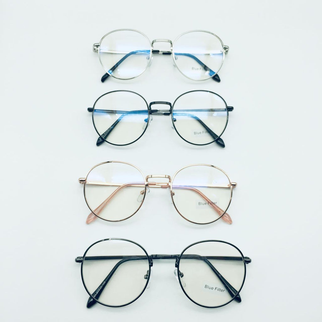 แว่นตากรองแสง รุ่น 3121 กรอบโลหะ มีให้เลือก4สี เลนส์BlueBlockกรองแสงสีฟ้า ปกป้องดวงตาจากแสงคอมพิวเตอร์ ไม่รวมอุปกรณ์