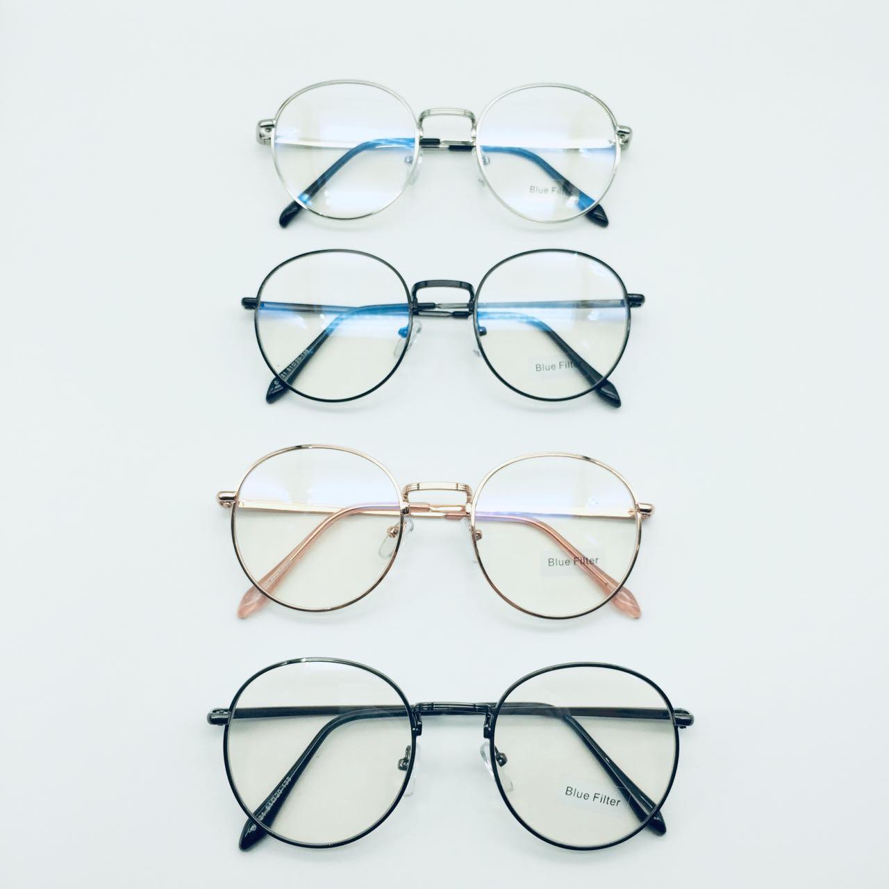 แว่นตากรองแสง รุ่น 3121 กรอบโลหะ มีให้เลือก4สี เลนส์BlueBlockกรองแสงสีฟ้า ปกป้องดวงตาจากแสงคอมพิวเตอร์ ไม่รวมอุปกรณ์