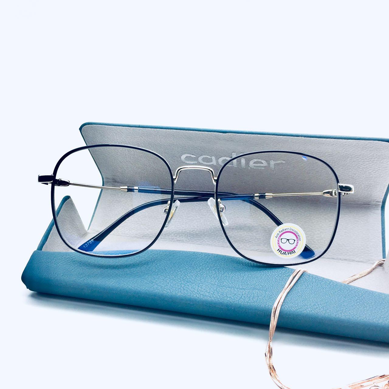 แว่นตาปรับแสง Photochromic blue filter เลนส์เปลี่ยนสีได้เมื่อออกแดด รุ่น 13788Auto กรอบโลหะ มีให้เลือก5สี ไม่รวมอุปกรณ์ ขอบเต็ม ขอบเต็ม ขอบเต็ม ขอบเต็ม ขอบเต็ม