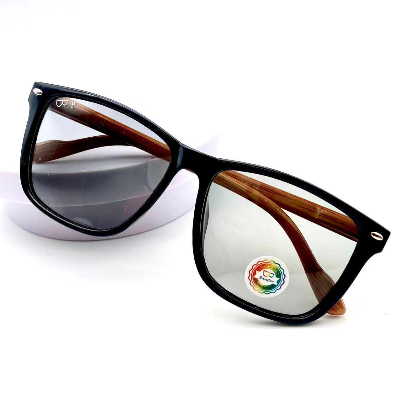 แว่นกันแดด รุ่น24283T  ทรงใหม่ใส่ได้ทั้งผู้หญิงผู้ชายดูดีสุดๆ โพลาไรซ์ Polarized UV 400 มี 2 สี ให้เลือก ไม่รวมอุปกรณ์