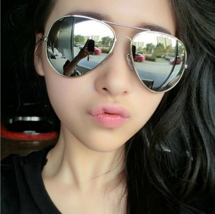 แว่นตาแฟชั่น รุ่นT3025 ป้องกัน UV จากไทย  เป็นเลนส์ปรอท มี4สีให้เลือกค่ะ