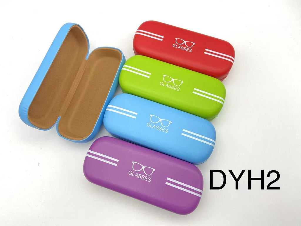 กล่องแว่นตา box DYH6 กล่องแข็ง คละลาย คละสี 1กล่อง DYH1 DYH2 DYH6 TU YM