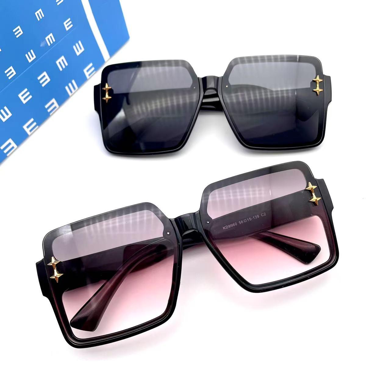แว่นกันแดดแฟชั่น รุ่น T9960 หรูหราสำหรับผู้หญิงดีไซน์มีสไตล์ดี ป้องกันUV400