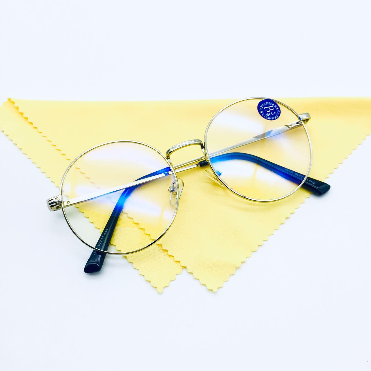 แว่นตากรองแสง รุ่น 4902 กรอบโลหะ มีให้เลือก5สี เลนส์BlueBlockกรองแสงสีฟ้า ปกป้องดวงตาจากแสงคอมพิวเตอร์ ไม่รวมอุปกรณ์
