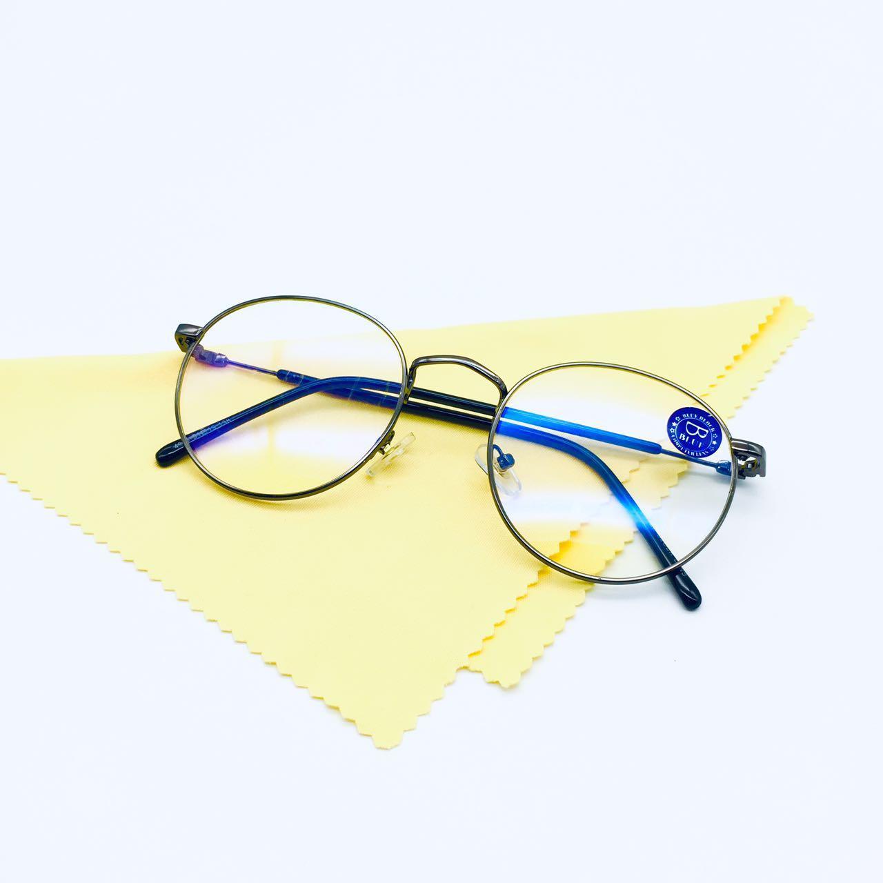 แว่นตากรองแสง รุ่น 4905 กรอบโลหะ มีให้เลือก8สี เลนส์BlueBlockกรองแสงสีฟ้า ปกป้องดวงตาจากแสงคอมพิวเตอร์ ไม่รวมอุปกรณ์