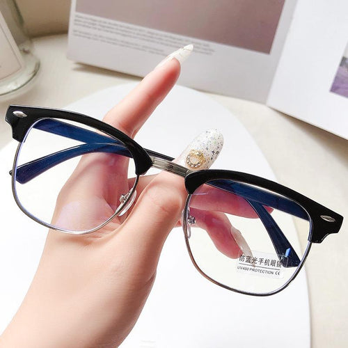 [COD]แว่นสายตาสั้น แฟชั่น รุ่น 3016 กรอบพลาสติก มีให้เลือก2สี ไม่รวมอุปกรณ์