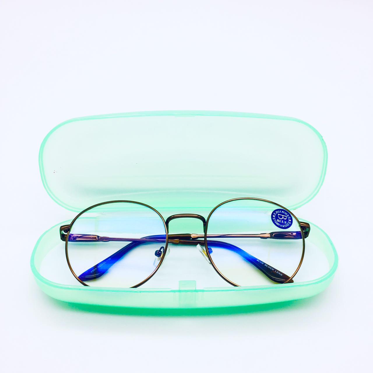 [COD]แว่นตากรองแสง รุ่น 4904 กรอบโลหะ มีให้เลือก5สีเลนส์BlueBlockกรองแสงสีฟ้า ปกป้องดวงตาจากแสงคอมพิวเตอร์ ไม่รวมอุปกรณ์