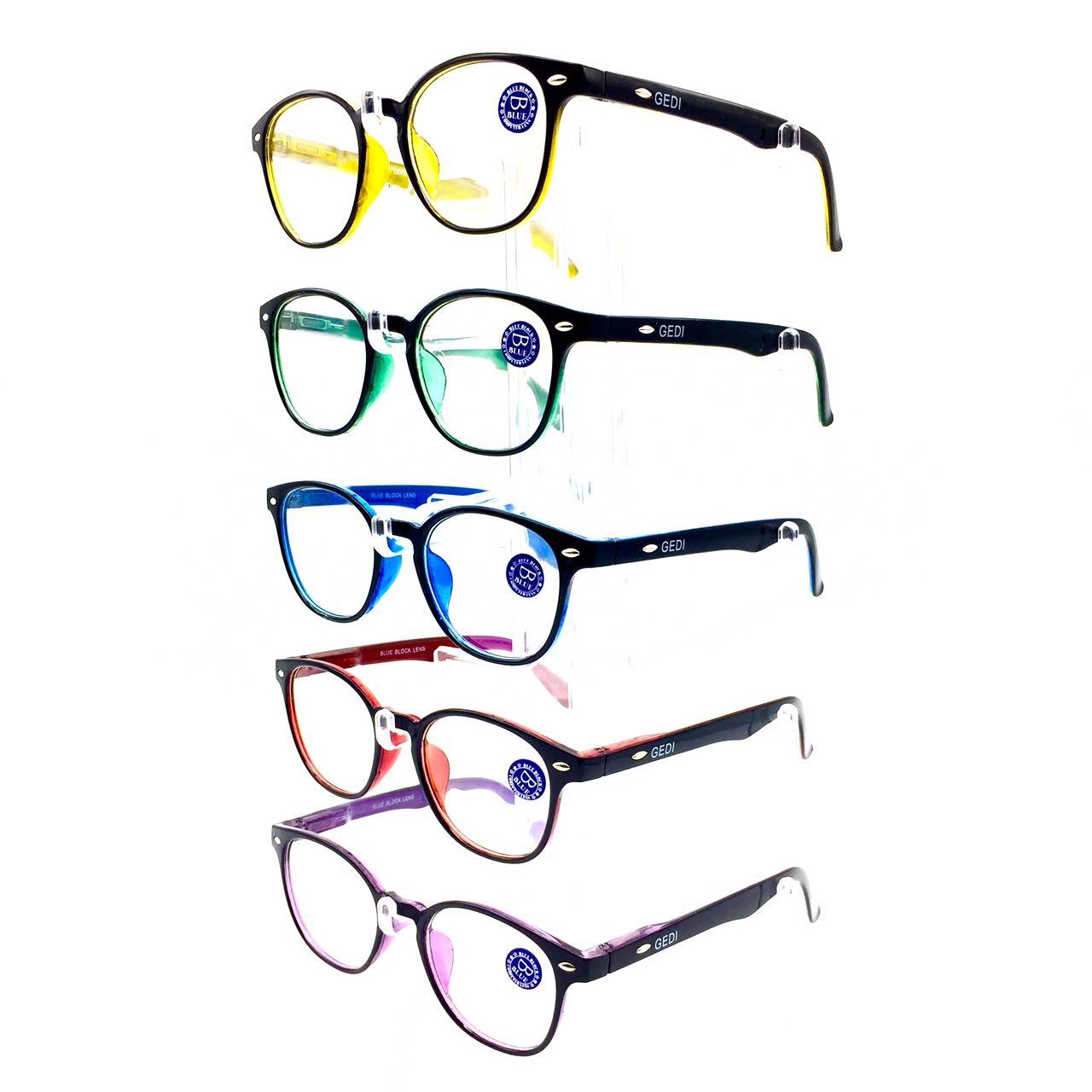 แว่นตากรองแสง รุ่น 2246 กรอบพลาสติก มีให้เลือก6สี เลนส์BlueBlockกรองแสงสีฟ้า ปกป้องดวงตาจากแสงคอมพิวเตอร์ ไม่รวมอุปกรณ์