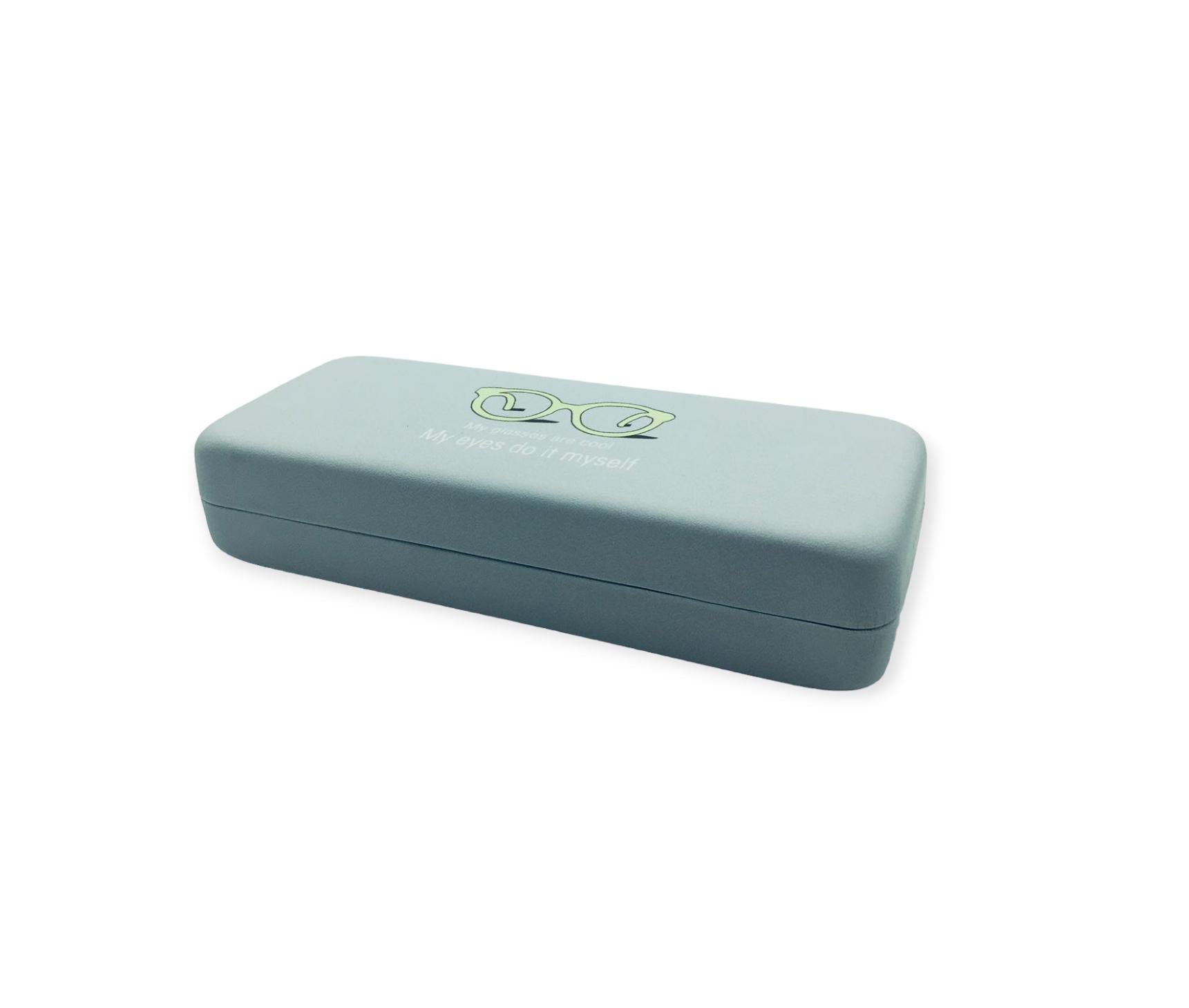 กล่องแว่นตา box DYH5 กล่องแข็ง มีให้เลือก4สี  1กล่อง